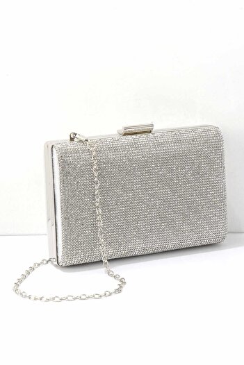 Bambi Silver Women's Evening Dress Bag C06599035987