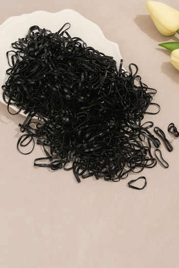 PREGIO Perm Hair Braid Rubber - 500 Pieces