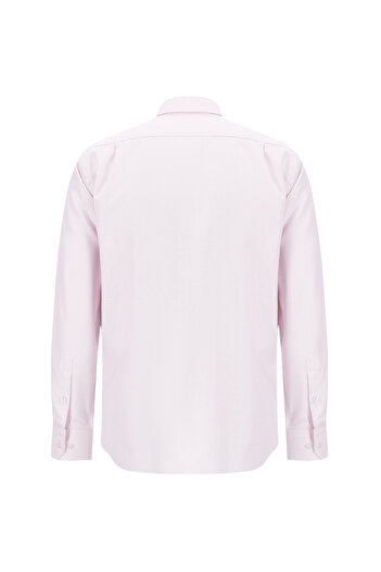Kiğılı Slim Fit cu mânecă lungă - Cămașă clasică din bumbac satinat, slim fit