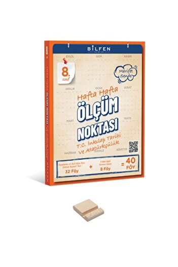 Bilfen Yayıncılık LGS 8. Sınıf Hafta Hafta İnkılap Tarihi Ölçüm Noktası