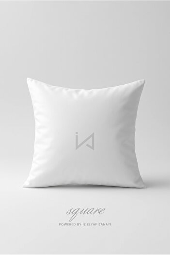 İzgi Concept White Interlining Throw Pillow Inner Pillow 40x40 Cm Antibacterial Silicone Filled 1st Quality