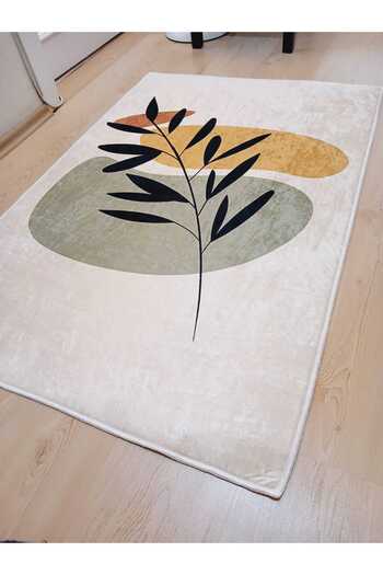 Ardizayn Abstract - Non-Slip, Cotton Woven Base (80X120 cm) Bathroom Rug