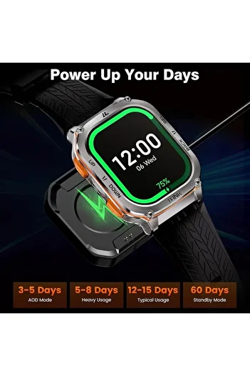 Kospet Tank M3 Ultra Smartwatch (BLACK)