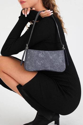 Addax Zippered Hand and Shoulder Bag Ç1022-G12