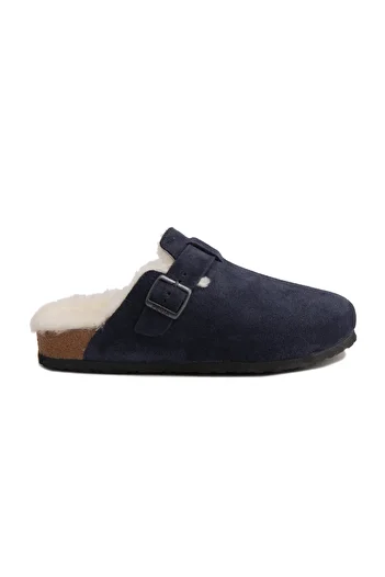 Pegia Women's Fur Lined Sabo Slippers 215538