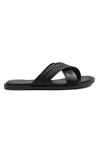Pegia Women's Strappy Leather Slippers Dg6014