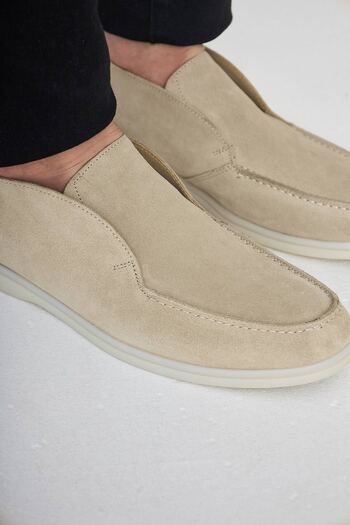 Pegia Γνήσιες Suede Ανδρικές Μπότες Loafer 500912