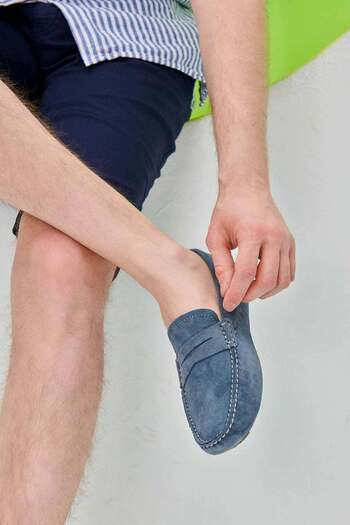 Pegia Γνήσια Suede Ανδρικά Παπούτσια Loafer 500901