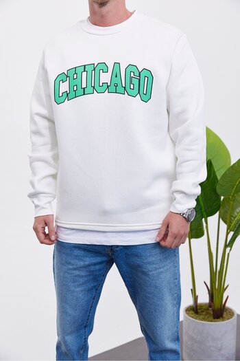 NOMARC Світшот Chicago Beyaz