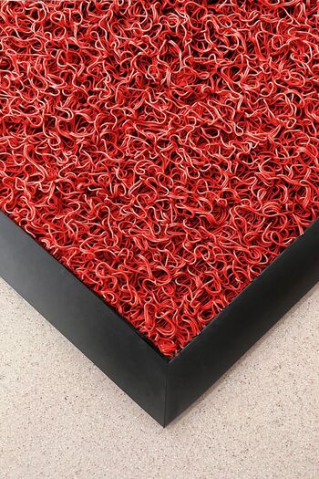 Paspas Yap Waterproof and Non-Slip Mat - Curly with Ramps, for Workplace, Apartment and Office