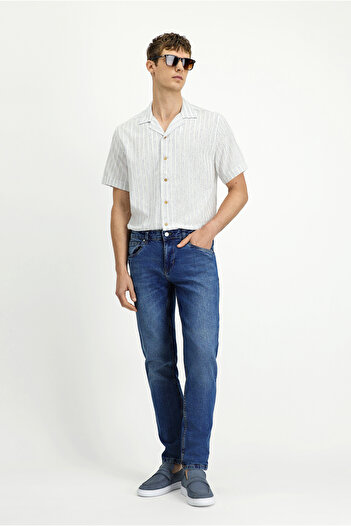 Kiğılı Regular Fit Lycra Denim Trousers