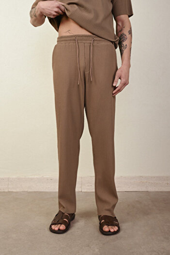 İLKCET MODA Κοτλέ Οθωμανικό Oversize Παντελόνι