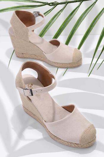 Bambi Mink Natural női éksarkú cipő K01874055565