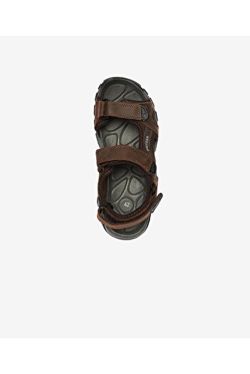 Greyder Erkek Kahverengi Hakiki Deri Sandalet 4Y1CS14520