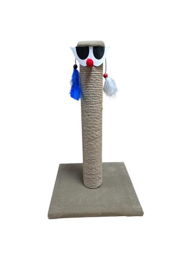 Glipet Clown Cat Scratching Khaki 45 cm