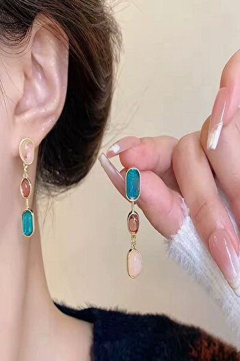 DEMOKAN Women's Earrings Imported Special Series Elements Earrings