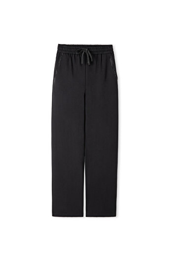 İpekyol Hotfix baskılı wide leg pantolon