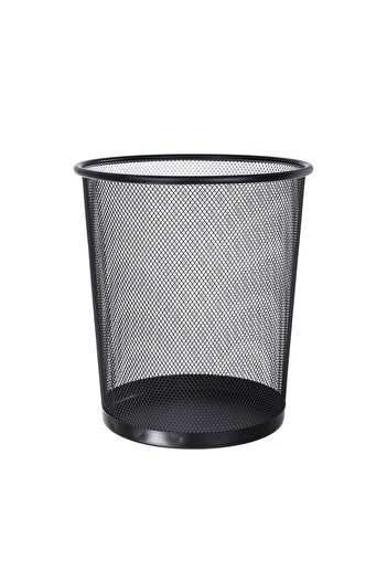 Generic Waste Basket | Trash Can Metal Wire Circular Mesh Bin | Lightweight and Stylish | Ideal Garbage Tras