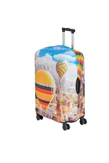 Mondo Way Trolley Cover, Mondo Way, Cappadocia Model, Elastic, Zipper Closure, Lycra, Size L
