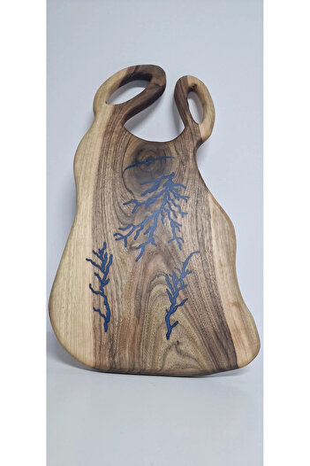 Finecraft Walnut chipper "Blue Branches"