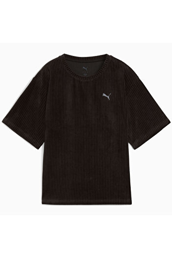 Puma Essentials Elevated Women's Black T-Shirt (688106-01)
