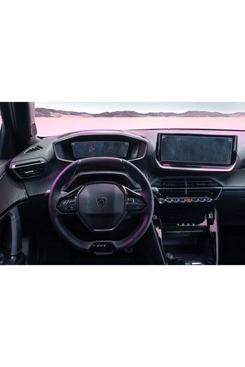 ZDN Case Peugeot 2008 Instrument and Multimedia Panel Compatible 2025 Model 9H Nano Screen Protector