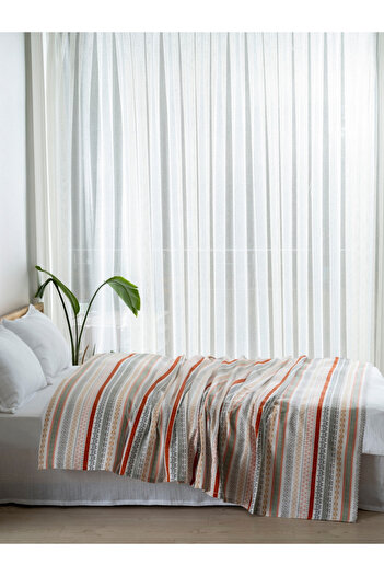 MYLASA HOME Kaliteli Baskılı Çift Kişlik Pike Yatak Örtüsü -Pamuk,Yazlık pikeler 200x240 cm