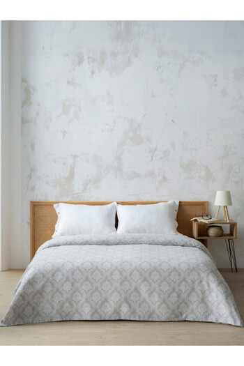 MYLASA HOME Quality Printed Double Pique Bedspread -Cotton,Summer Piques 200X240 cm