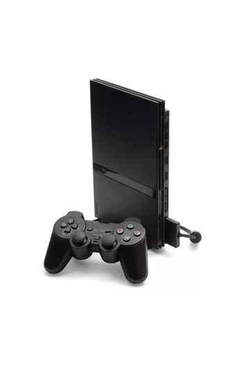 SONY CLASSICAL REFURBISHED PLAYSTATION-2 SLIM CONSOLE WITH USB FOR GAMES + CONTROLLER