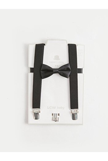 LC Waikiki Baby Boy Trouser Suspenders and Bow Tie 2-Piece (W3)