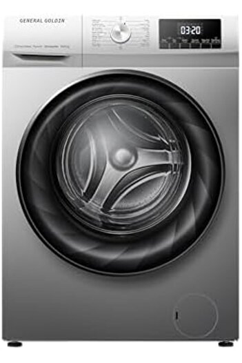 General Golden General Gold 10 Kg Front Loading 2in1 Washing Machine & Drying, Kids Lock, Silver