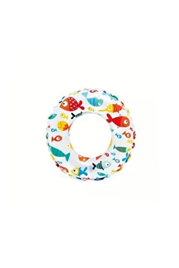 Intex Inflatable Swim Ring Intex, Fish Design, Multicolor, 51 cm, 3 years+