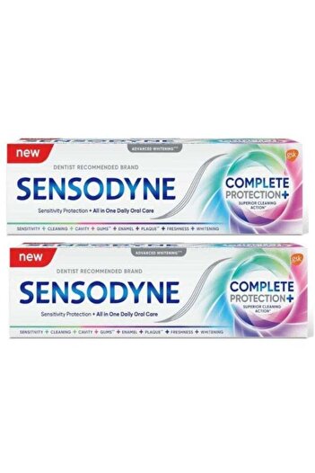 Sensodyne Complete Protection Toothpaste Two-Pack 75ml