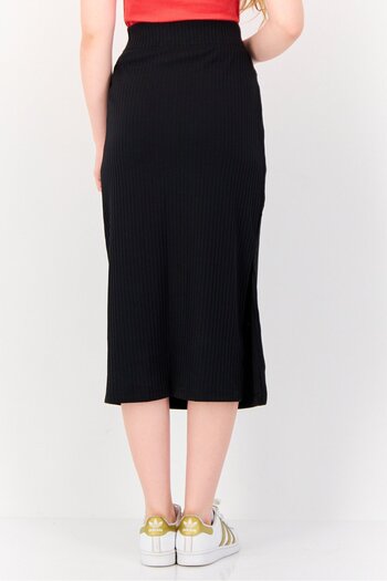 Nike Women Sportswear Fit Pull On Outdoor Midi Skirts, Black
