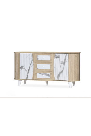 DEC9 Buffet cabinet with a unique design and modern colors