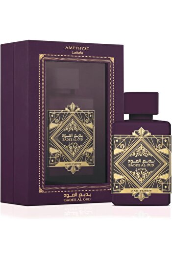 lattafa عطر بديع العود أميثيست للجنسين من لطافة، 3.4 أونصة