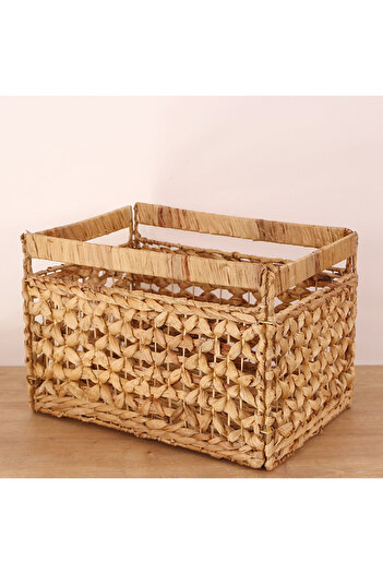 Mylamp Decorative 25X37 Cm. Water Hyacinth Basket