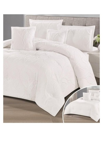 smart home Double-sided comforter set, 6-piece bedspread system, 6-piece comforter, 100% microfiber, comforter size 230 x 250 cm
