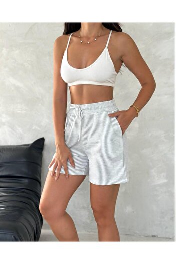 meymers Suyolu Striped Shorts
