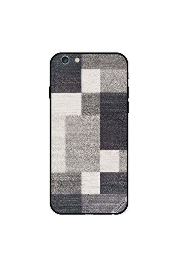 Covernex iPhone 6s Case Cover Grey Carpet Pattern