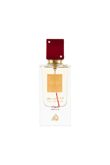 lattafa Pack of 2 perfumes, Ana Abiyedh White 60 ml and Ana Abiyedh Rouge 60 ml