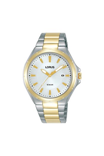 Lorus Ανδρικό Ρολόι Lorus RH944PX9 Κλασικό Ασημί με Ασημί Καντράν