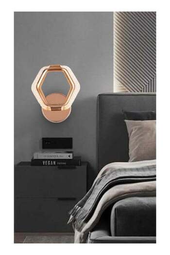 Moonlight Lighting Modern LED Wall Lamp 9892-W – 7W, Adjustable Indoor Light with 3 Lighting Modes – Sleek Wall Sco