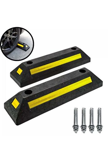 VERDA Set of 2 Parking Limiters Stoppers for Garage SN1941