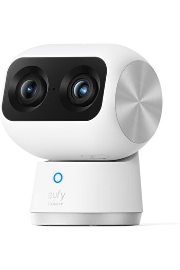 Eufy Security Indoor Cam S350, Dual Cameras, 4K UHD Resolution Security Camera with 8× Zoom and 360