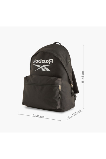 Reebok Printed Backpack - 31x45x17 cms 2-Year Warranty