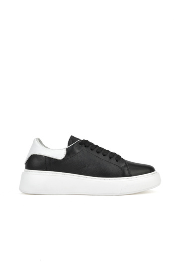 Ziya , Women's Genuine Leather Sneaker 1531050Z26802370K Black