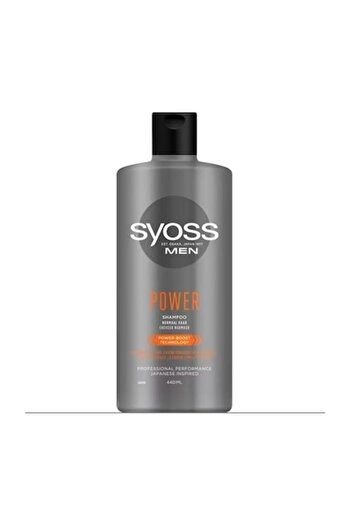 Syoss Men Power Shampoo – 440ml