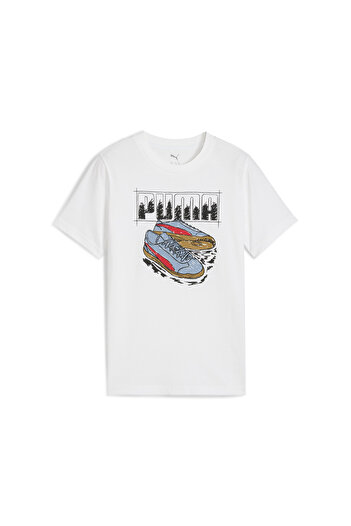 Puma Dětské tričko s grafikou a teniskami