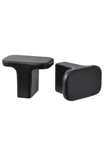 IKEA Bun, Anthracite, 15 Mm, 2 Pieces